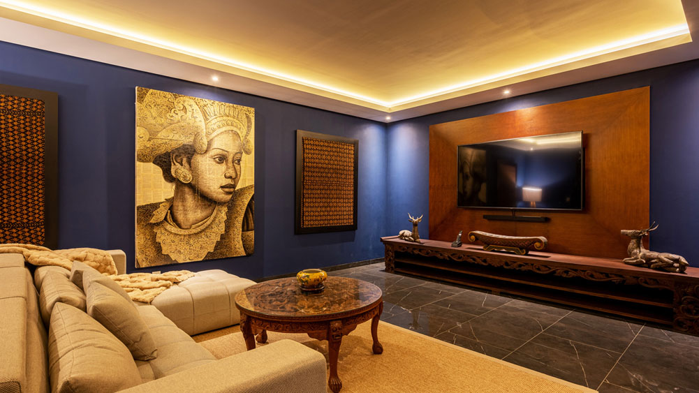 Tirtha Bayu Villa I - Media room